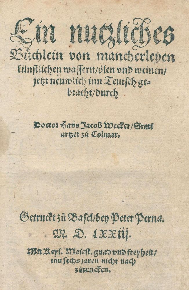Große Abbildung Nr.1: 120-417 Wecker,H.J.: (Küche und Haushalt, Getränke, Wein)