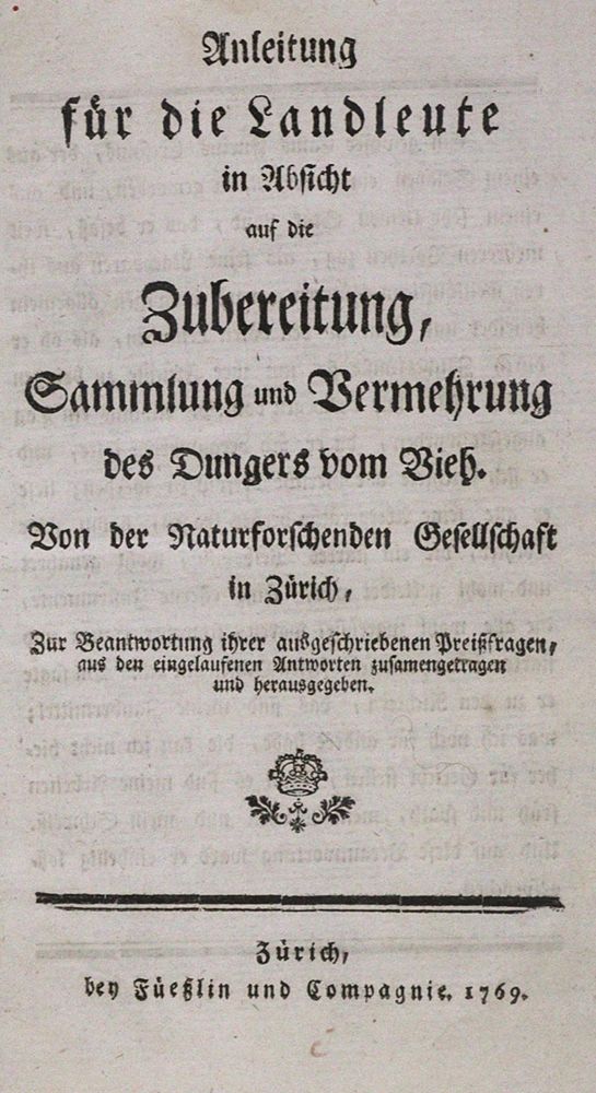Große Abbildung Nr.1: 120-432 Anleitung für die Landleute: (Land- und Forstwirtschaft, Landwirtschaft)
