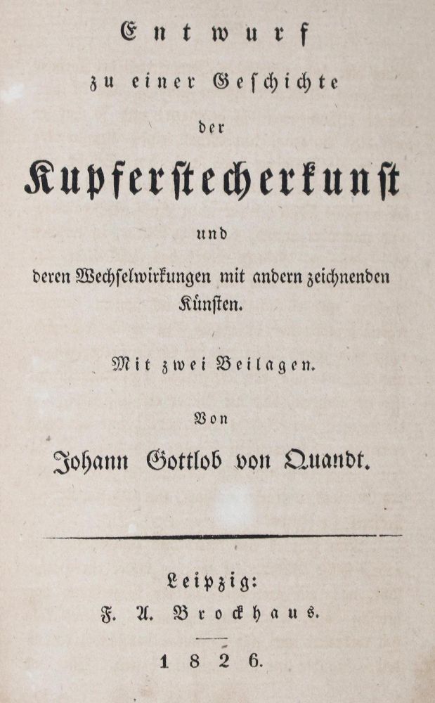 Große Abbildung Nr.1: 120-494 Quandt,J.G.v.: (Kupferstecher)