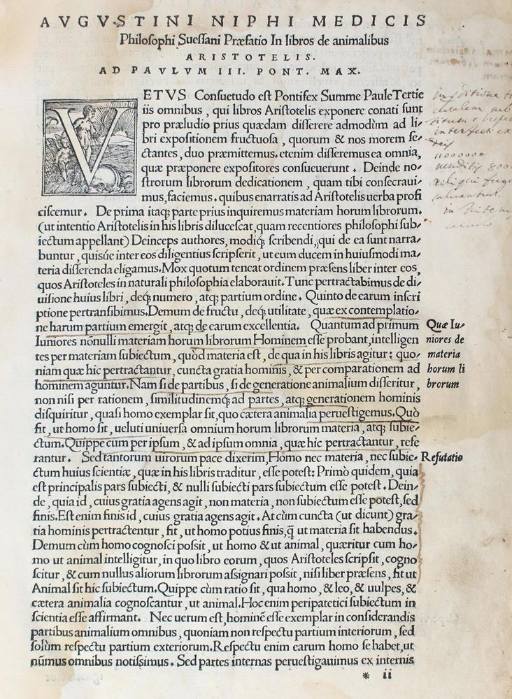 Große Abbildung Nr.1: 120-5 Nifo,A.: (Aristoteles)