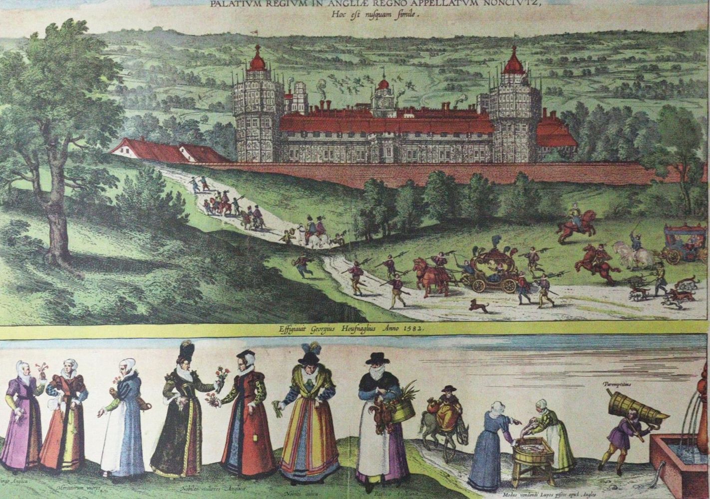Große Abbildung Nr.1: 120-545 Braun,G. u. F.Hogenberg.: (Faksimile)