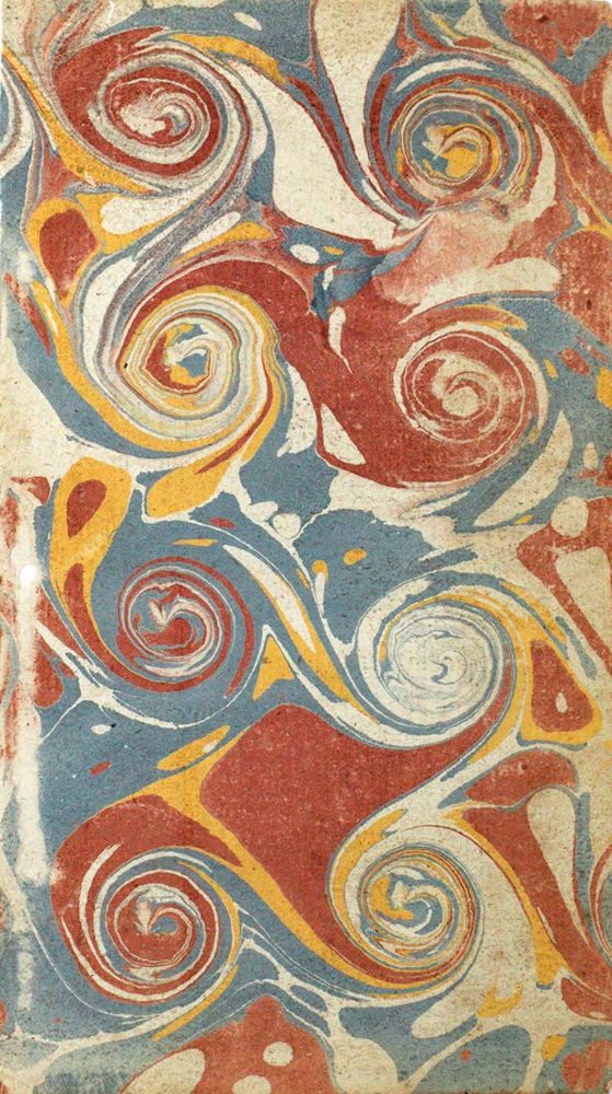 Große Abbildung Nr.1: 120-581 Vorsatzpapiere.: (Papier)