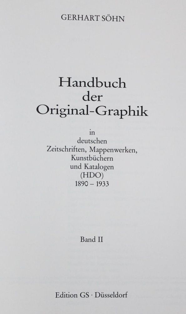 Große Abbildung Nr.1: 120-583 Söhn,G.: (Bibliographie und Buchwesen)