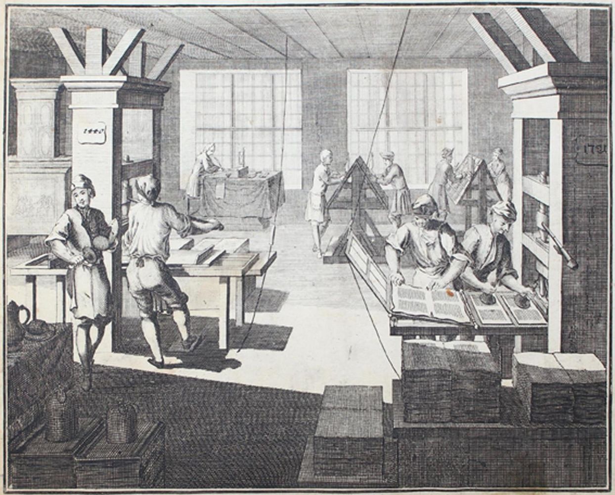 Große Abbildung Nr.1: 120-585 (Ernesti,J.H.G.).: (Typographie und Kalligraphie)