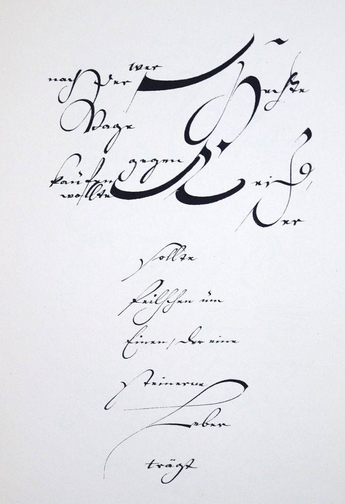 Große Abbildung Nr.2: 120-587 Kunstgewerbeschule Stuttgart.: (Typographie und Kalligraphie)