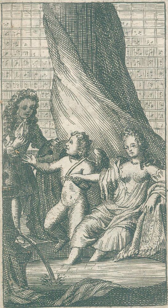 Große Abbildung Nr.1: 120-597 (Dacier,A.).: (Erotika - Galantes)