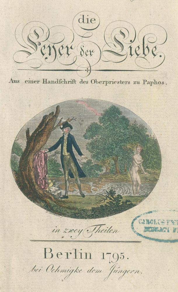 Große Abbildung Nr.1: 120-600 (Flittner,C.G.).: (Erotika - Galantes)