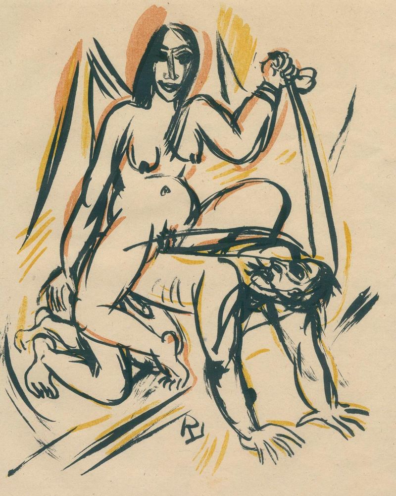 Große Abbildung Nr.1: 120-602 Janthur,R.: (Erotika - Galantes)