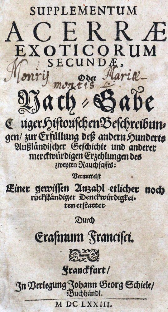 Große Abbildung Nr.1: 120-614 Francisci,E.: (Kultur- und Sittengeschichte)