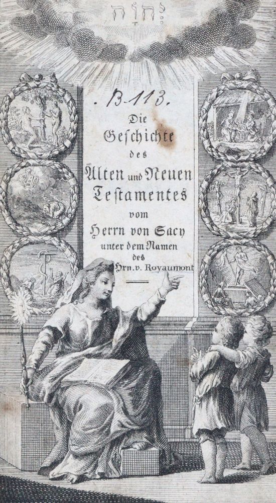 Große Abbildung Nr.1: 120-62 Royaumont (d.i. N.Fontaine).: (Bibeln)