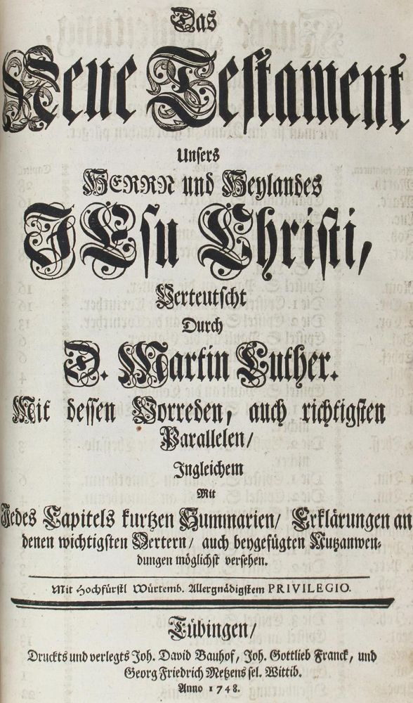 Große Abbildung Nr.1: 120-65 Biblia germanica.: (Alte Drucke, Handschriften und Theologie)