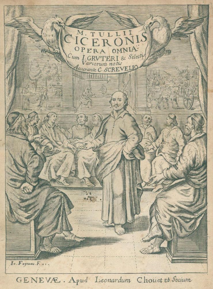 Große Abbildung Nr.1: 120-677 Cicero,M.T.: (Literatur und illustrierte Bücher bis 19.Jahrhundert)