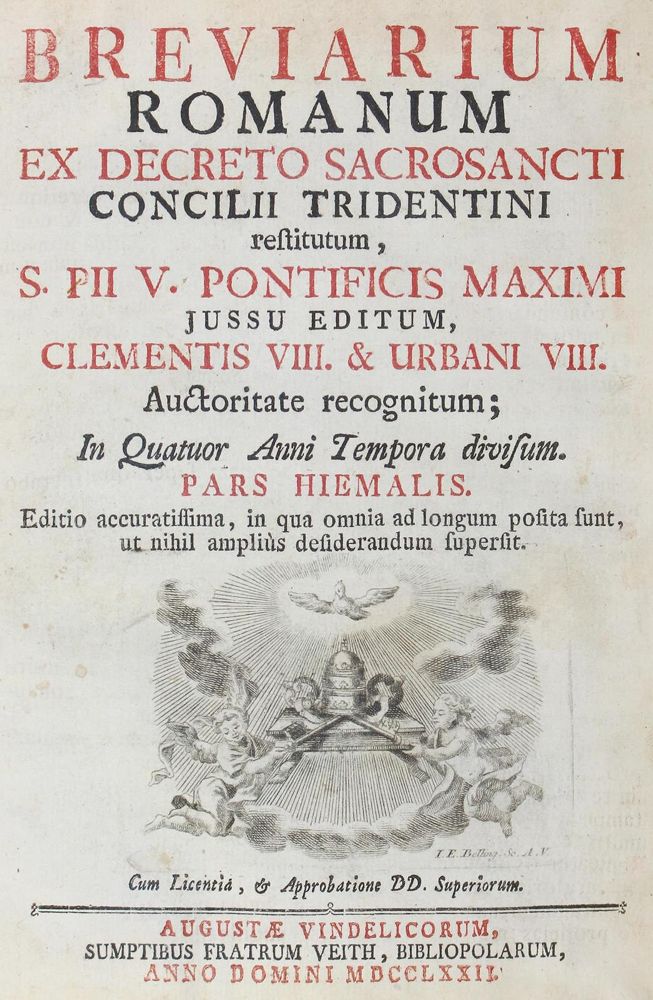 Große Abbildung Nr.1: 120-68 Breviarium romanum: (Alte Drucke, Handschriften und Theologie)