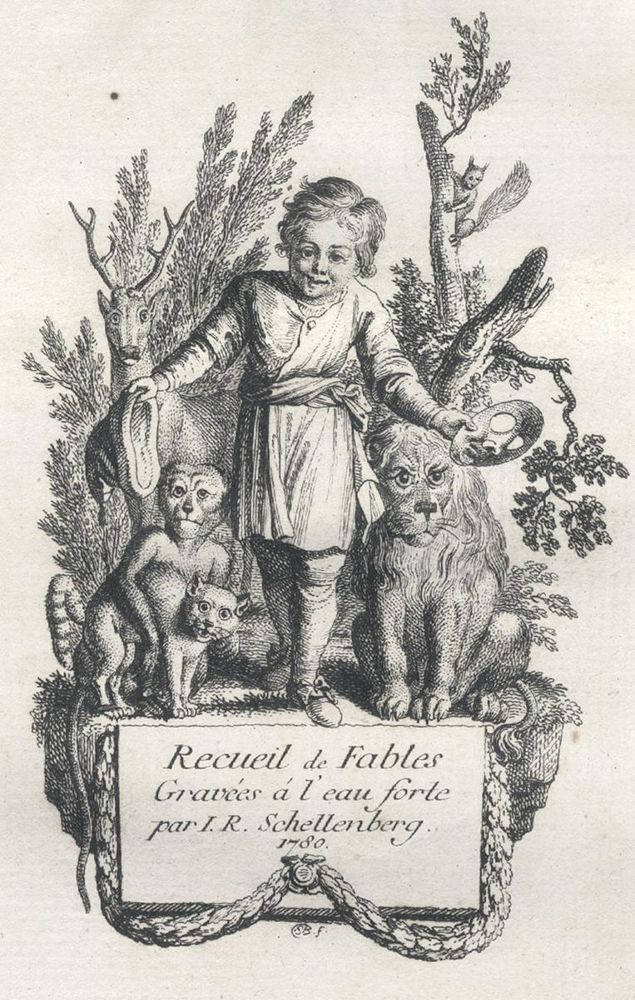 Große Abbildung Nr.1: 120-689 Schellenberg,J.R.: (Fabeln)