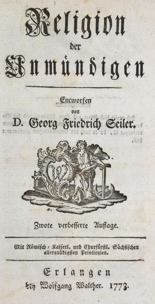 Große Abbildung Nr.2: 120-691 Fichte,J.G.: (Literatur und illustrierte Bücher bis 19.Jahrhundert)
