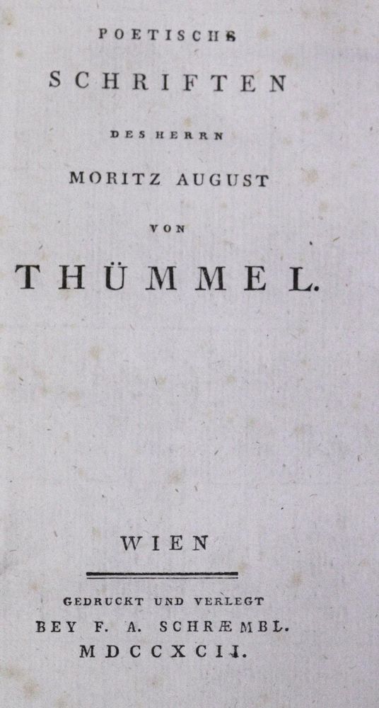 Große Abbildung Nr.1: 120-732 Sammlung: (Literatur und illustrierte Bücher bis 19.Jahrhundert)