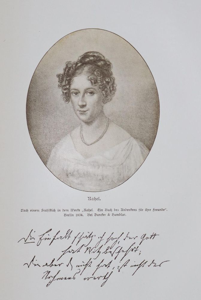 Große Abbildung Nr.1: 120-741 (Varnhagen von Ense,K.A.).: (Literatur und illustrierte Bücher bis 19.Jahrhundert)