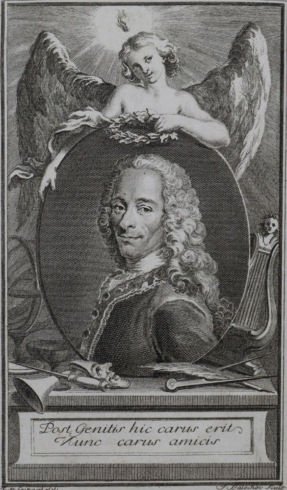 Große Abbildung Nr.1: 120-742 Voltaire,F.M.A.de.: (Literatur und illustrierte Bücher bis 19.Jahrhundert)