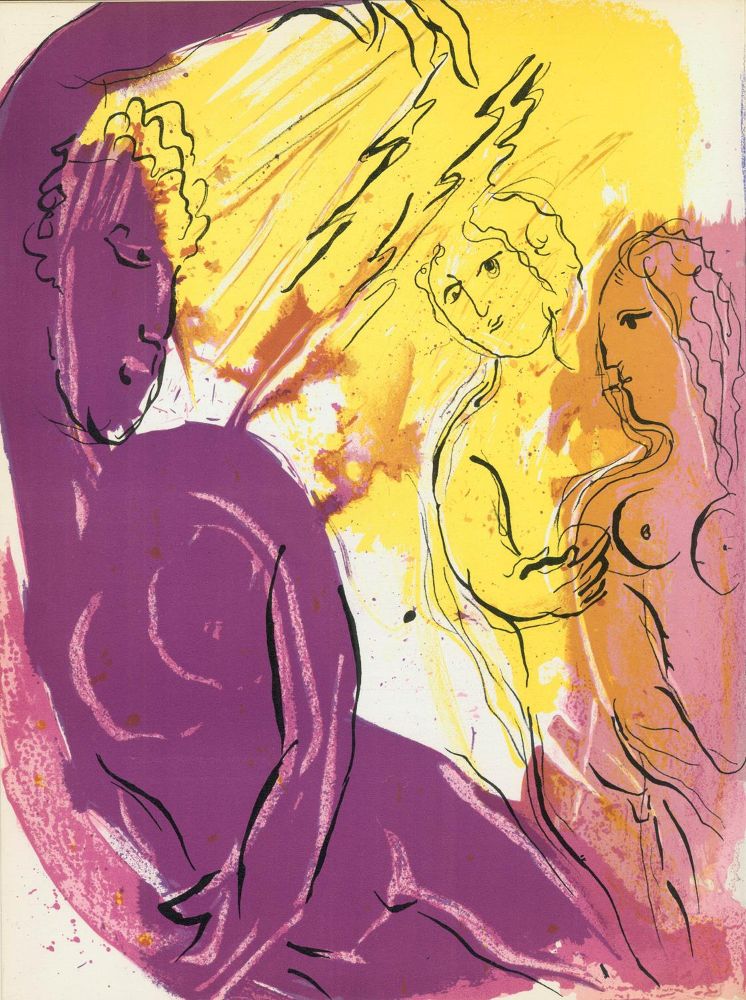 Große Abbildung Nr.31: 120-782 Chagall,M.: (Literatur und illustrierte Bücher 20.Jahrhundert - Alte Literatur in modernen Ausgaben)