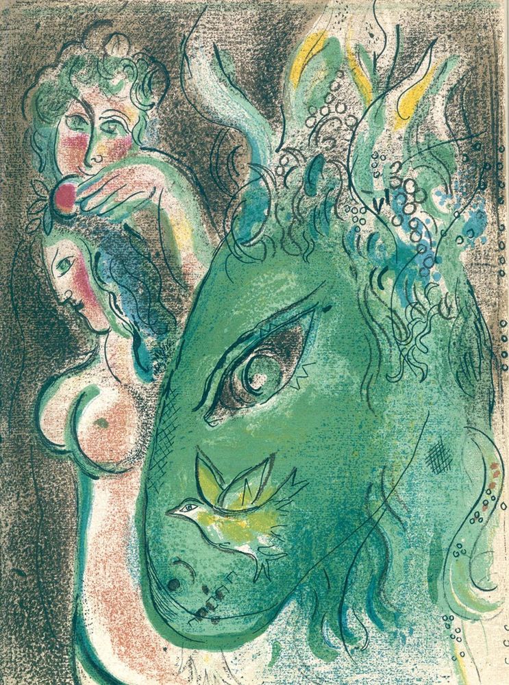 Große Abbildung Nr.1: 120-783 Chagall,M.: (Literatur und illustrierte Bücher 20.Jahrhundert - Alte Literatur in modernen Ausgaben)
