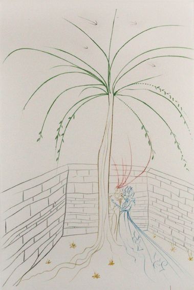 Große Abbildung Nr.4: 120-790 Dali,S.: (Literatur und illustrierte Bücher 20.Jahrhundert - Alte Literatur in modernen Ausgaben)