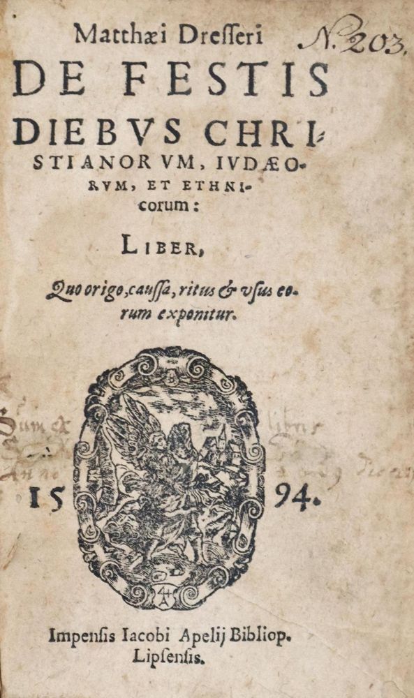 Große Abbildung Nr.1: 120-80 Dresser,M.: (Alte Drucke, Handschriften und Theologie)
