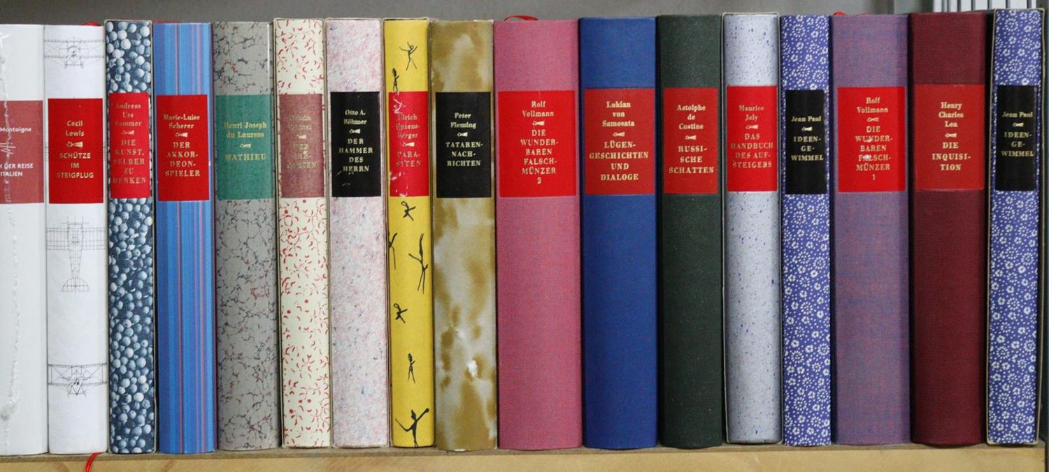 Große Abbildung Nr.2: 120-804 Enzensberger,H.M. (Hrsg.).: (Literatur und illustrierte Bücher 20.Jahrhundert - Alte Literatur in modernen Ausgaben)