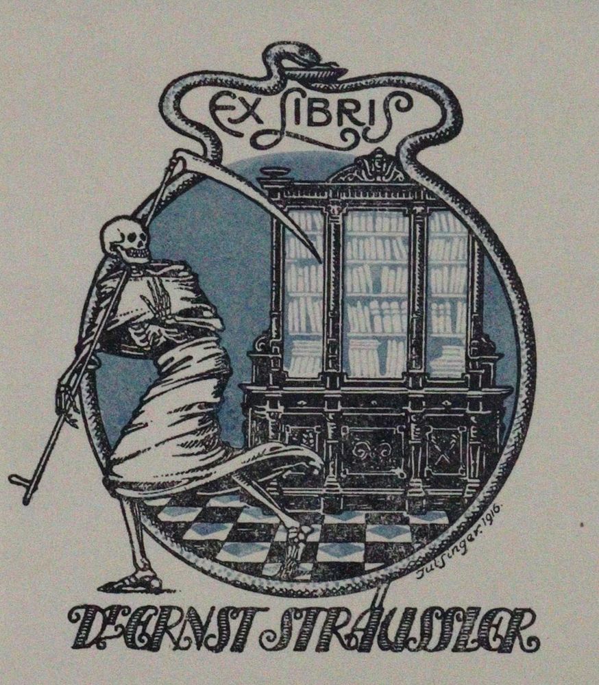Große Abbildung Nr.1: 120-805 Corwegh,R. u. J.Natansohn (Hrsg.).: (Exlibris)
