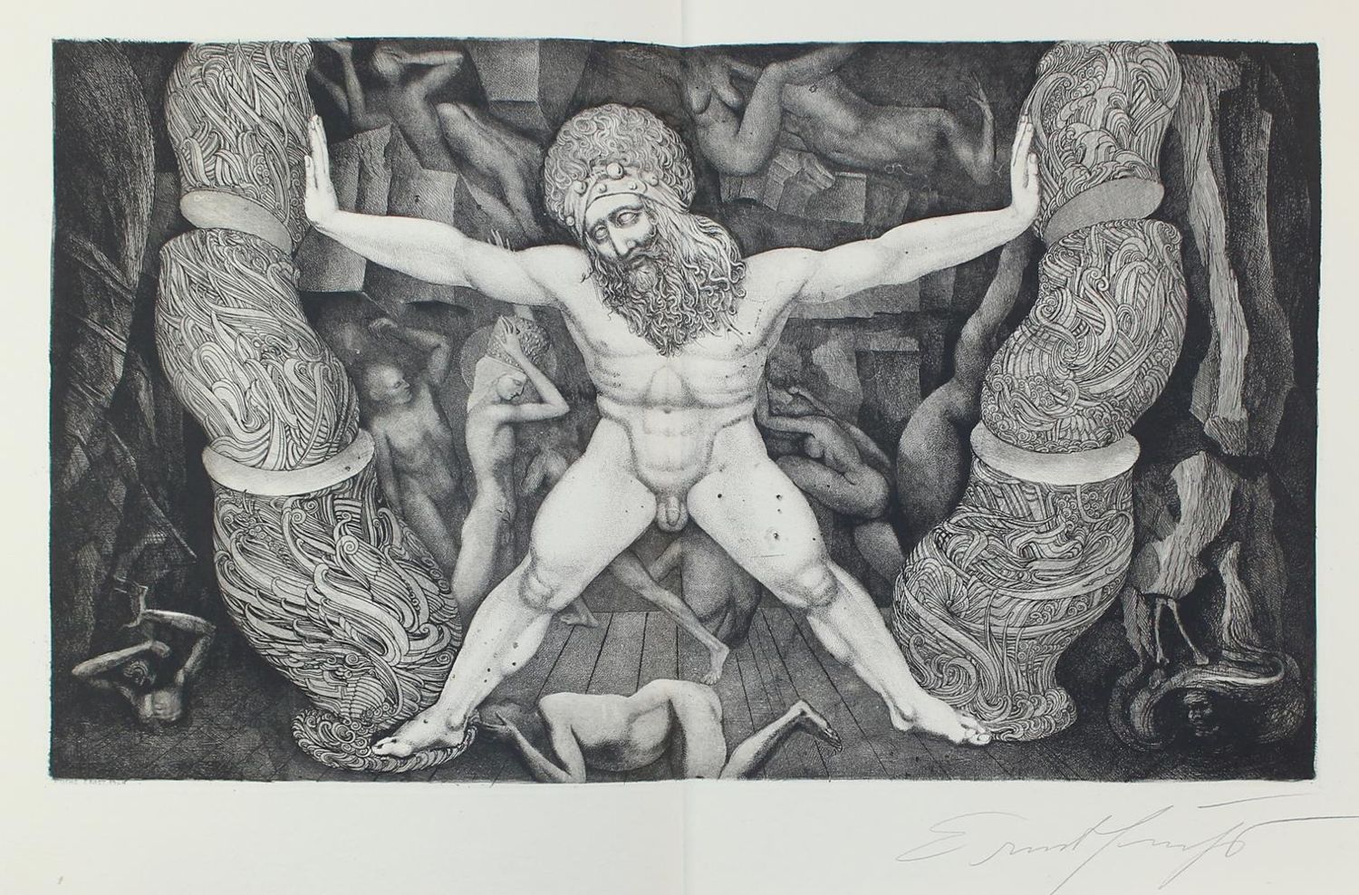 Große Abbildung Nr.1: 120-813 Fuchs,E.: (Literatur und illustrierte Bücher 20.Jahrhundert - Alte Literatur in modernen Ausgaben)