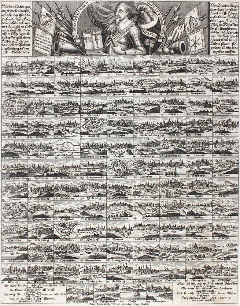 Große Abbildung Nr.1: 120-83 Dreissigjähriger Krieg.: (Einblattdrucke u. Flugschriften)