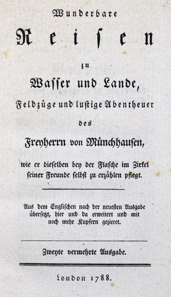 Große Abbildung Nr.1: 120-854 (Raspe,R.E.).: (Insel-Verlag)
