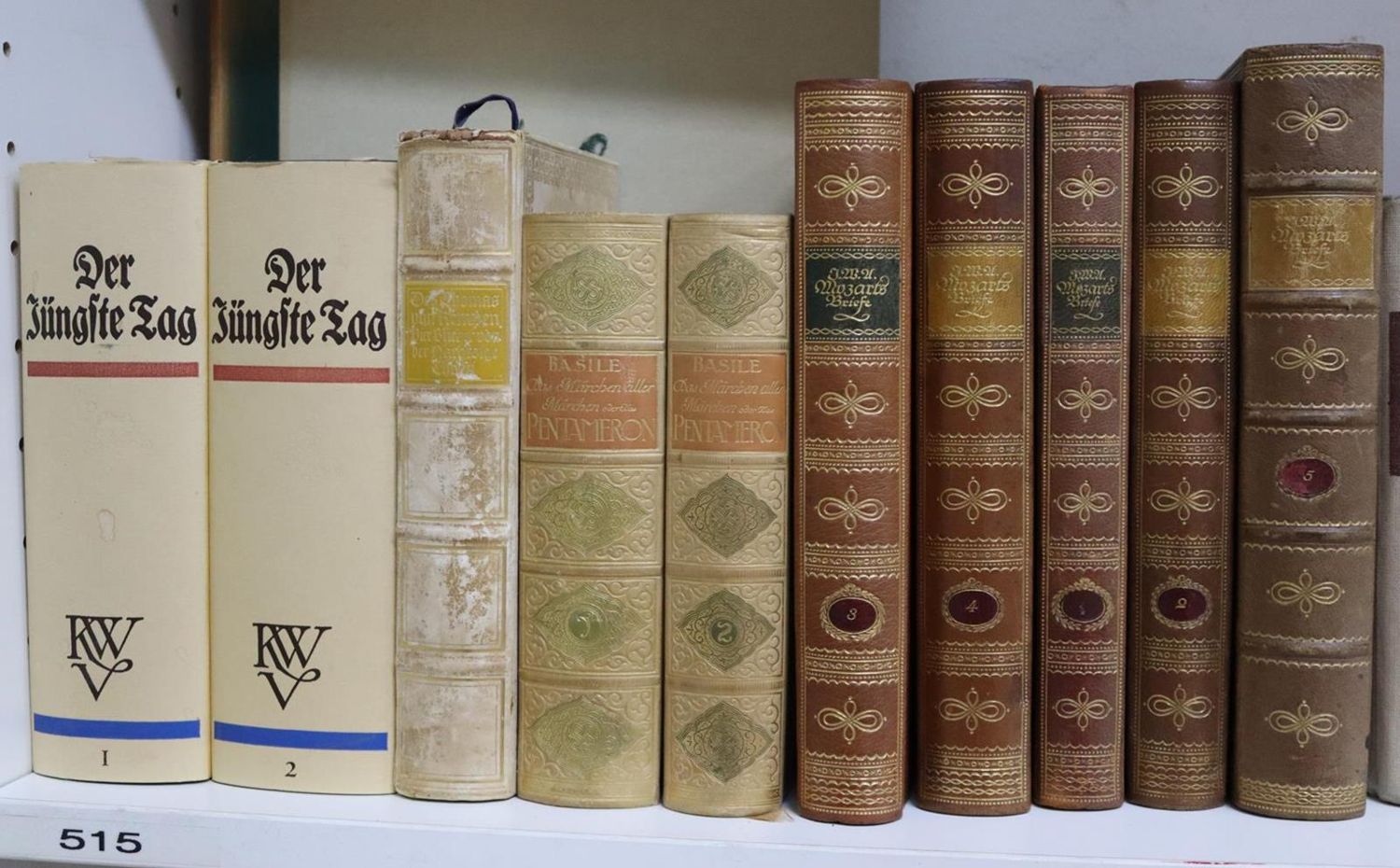 Große Abbildung Nr.12: 120-863 Konvolut: (Literatur und illustrierte Bücher 20.Jahrhundert - Alte Literatur in modernen Ausgaben)