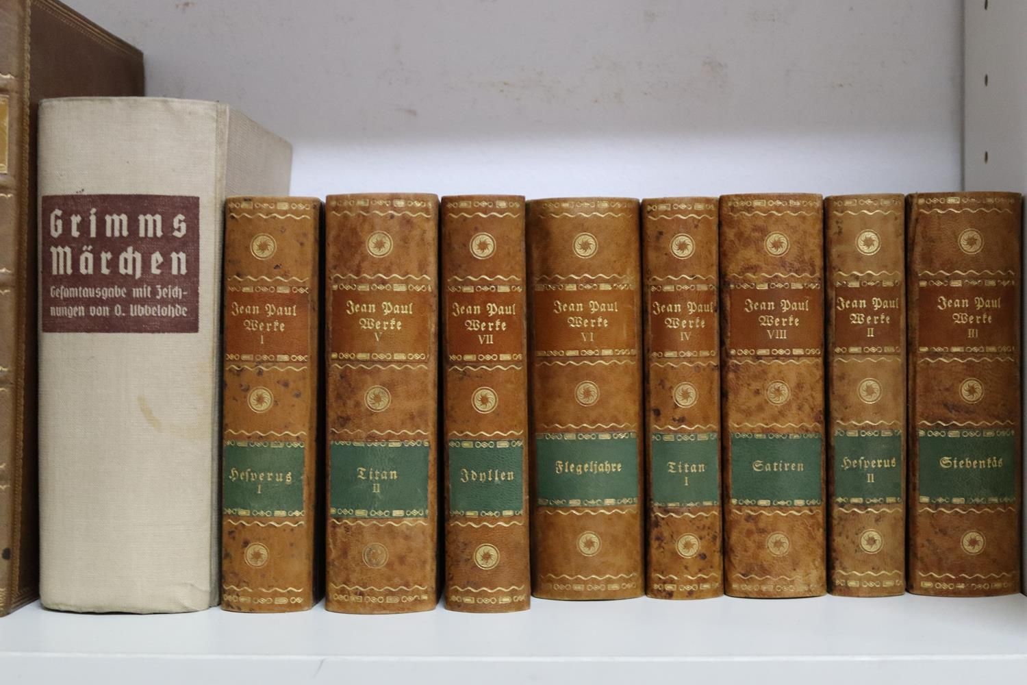 Große Abbildung Nr.13: 120-863 Konvolut: (Literatur und illustrierte Bücher 20.Jahrhundert - Alte Literatur in modernen Ausgaben)