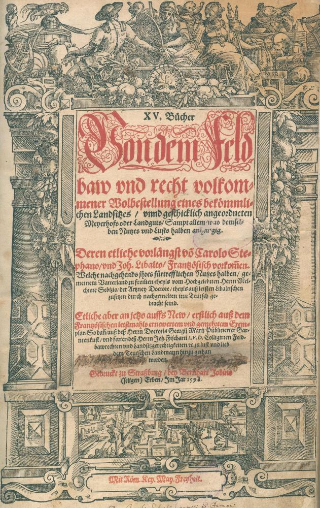 Große Abbildung Nr.1: 120-88 Estienne,C. u. J.Liebault.: (Alte Drucke, Handschriften und Theologie)
