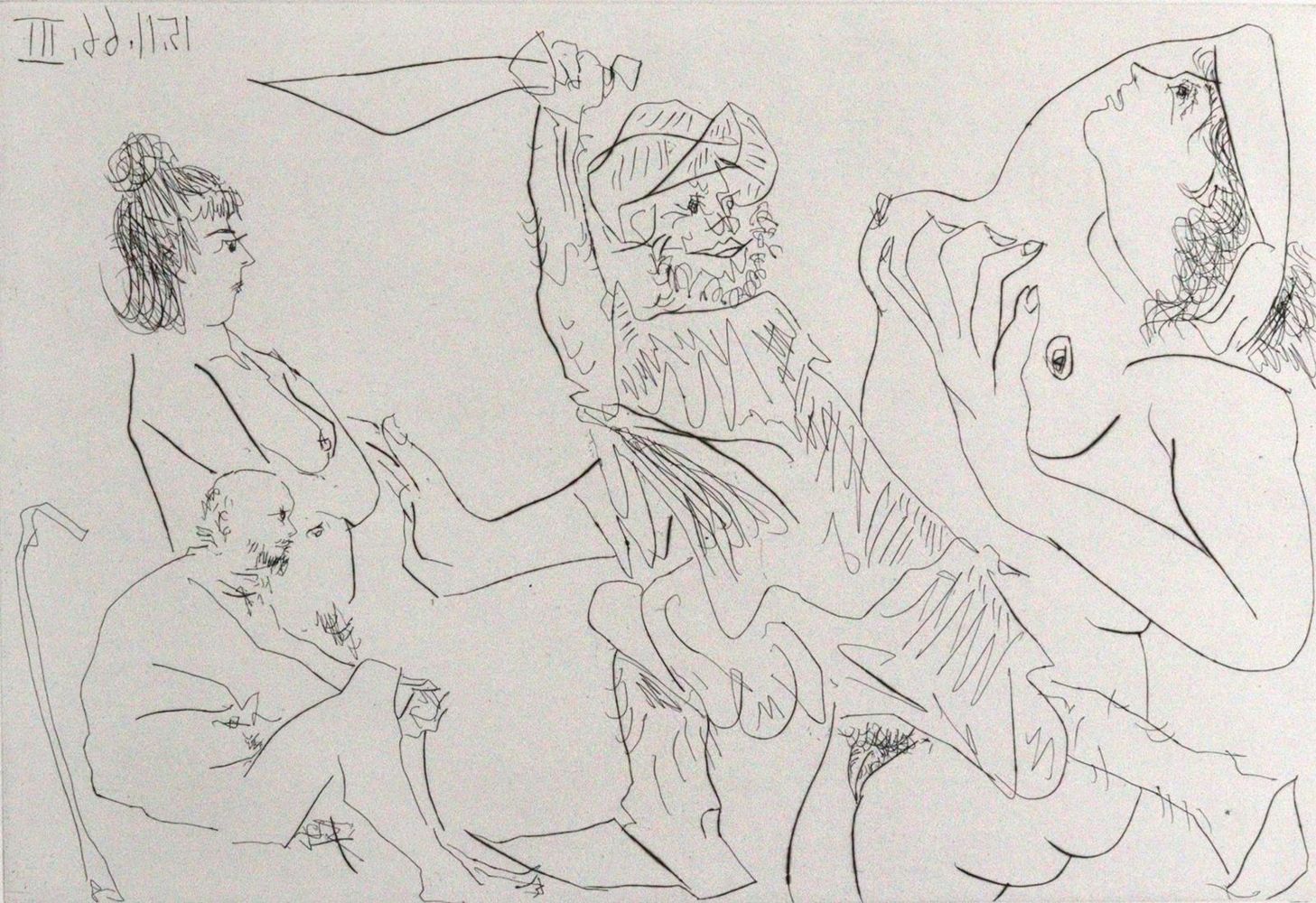 Große Abbildung Nr.2: 120-900 Picasso,P.: (Literatur und illustrierte Bücher 20.Jahrhundert - Alte Literatur in modernen Ausgaben)