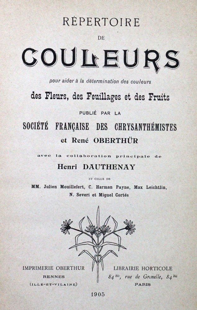 Große Abbildung Nr.1: 120-952 British Colour Council (Hrsg.).: (Botanik)
