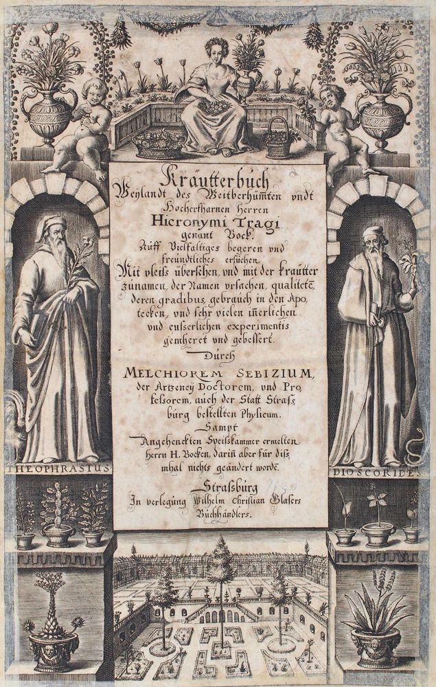 Große Abbildung Nr.1: 120-954 Bock,H.: (Botanik, Kräuterbücher)