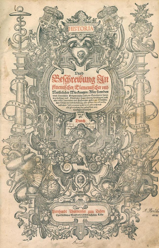 Große Abbildung Nr.1: 120-968 Thurneysser zum Thurn,L.: (Botanik, Kräuterbücher)