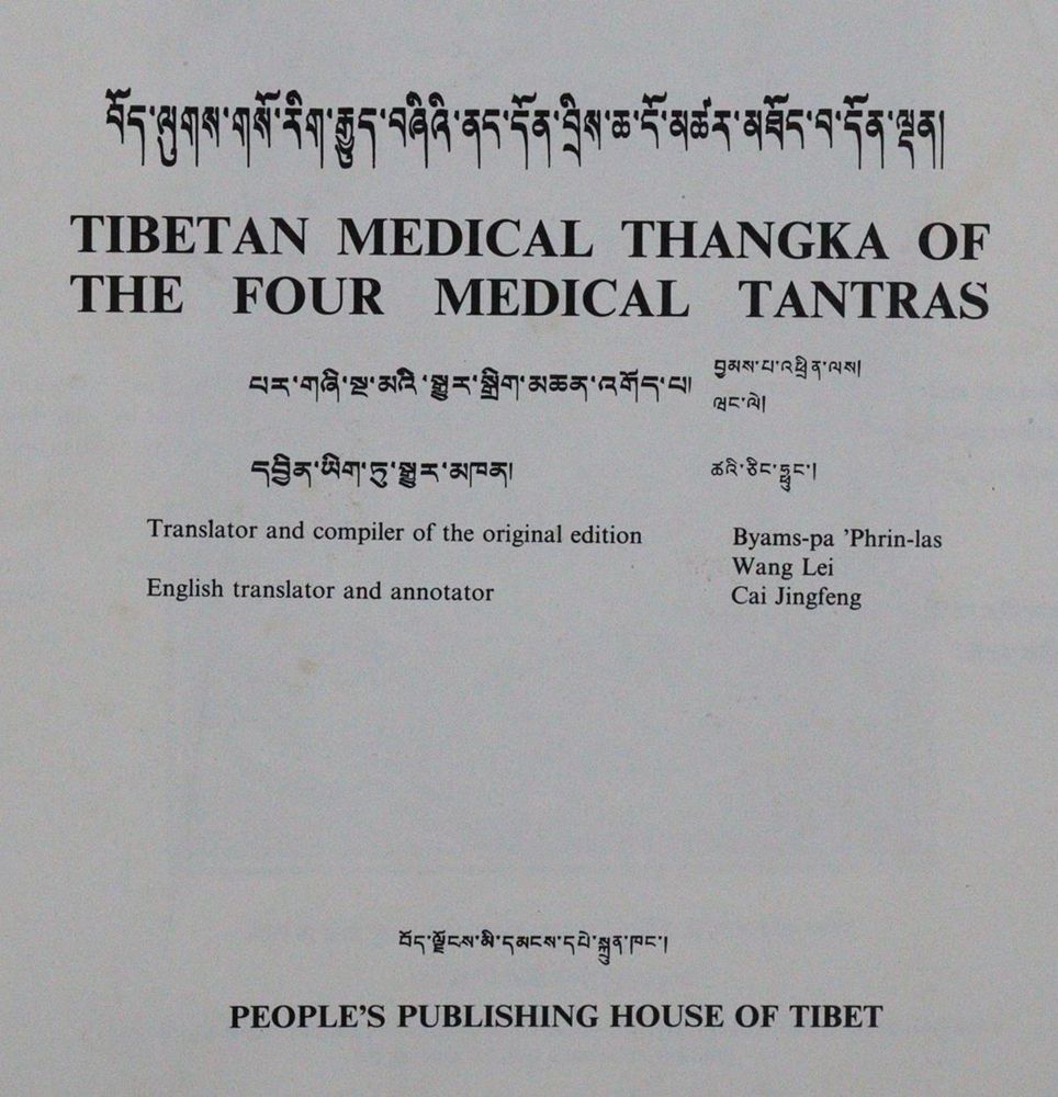 Große Abbildung Nr.1: 120-981 Byams-pa, `Phrin-las und Wang Le.: (Medizin)