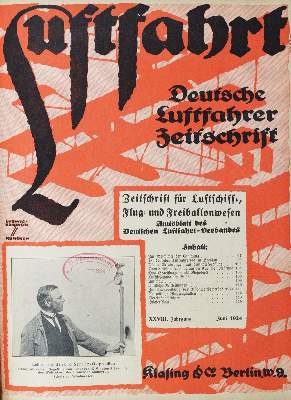 Bild Nr.1: 120-1090 Luftfahrt.: (Verschiedene Gebiete - Varia, Aeronautik)