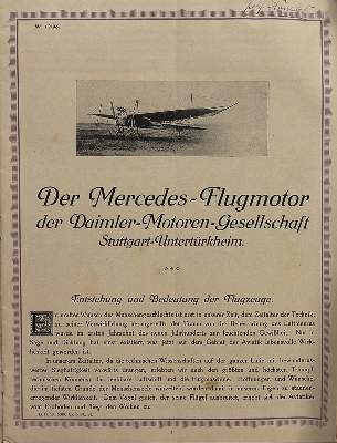 Bild Nr.1: 120-1091 Mercedes.: (Verschiedene Gebiete - Varia, Aeronautik)