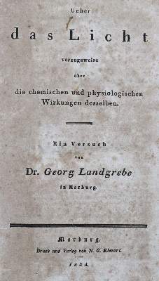 Bild Nr.1: 120-1123 Landgrebe,G.: (Verschiedene Gebiete - Varia, Licht)