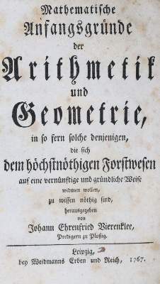 Bild Nr.1: 120-1135 Vierenklee,J.E. (Hrsg.).: (Verschiedene Gebiete - Varia, Mathematik)