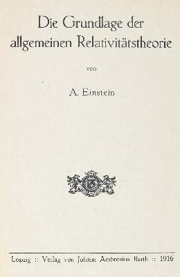 Bild Nr.1: 120-1140 Einstein,A.: (Verschiedene Gebiete - Varia, Physik)