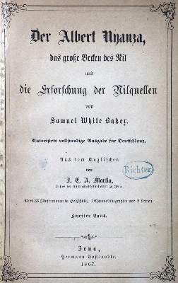 Bild Nr.1: 120-1171 Baker,S.W.: (Afrika)
