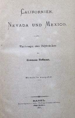 Bild Nr.1: 120-1175 Hoffmann,H.: (Amerika)