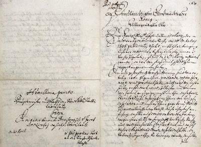 Bild Nr.1: 120-123 Stettin.: (Handschriften)