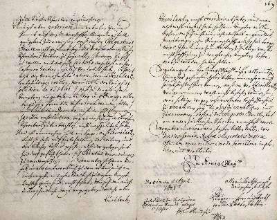 Bild Nr.2: 120-123 Stettin.: (Handschriften)