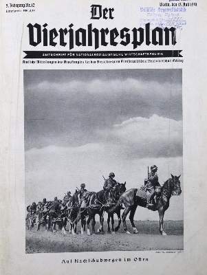 Bild Nr.1: 120-1260 Vierjahresplan, Der.: (Deutschland)