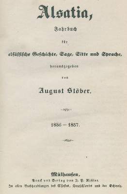 Bild Nr.1: 120-1281 Stöber,A.: (Frankreich, Elsass)